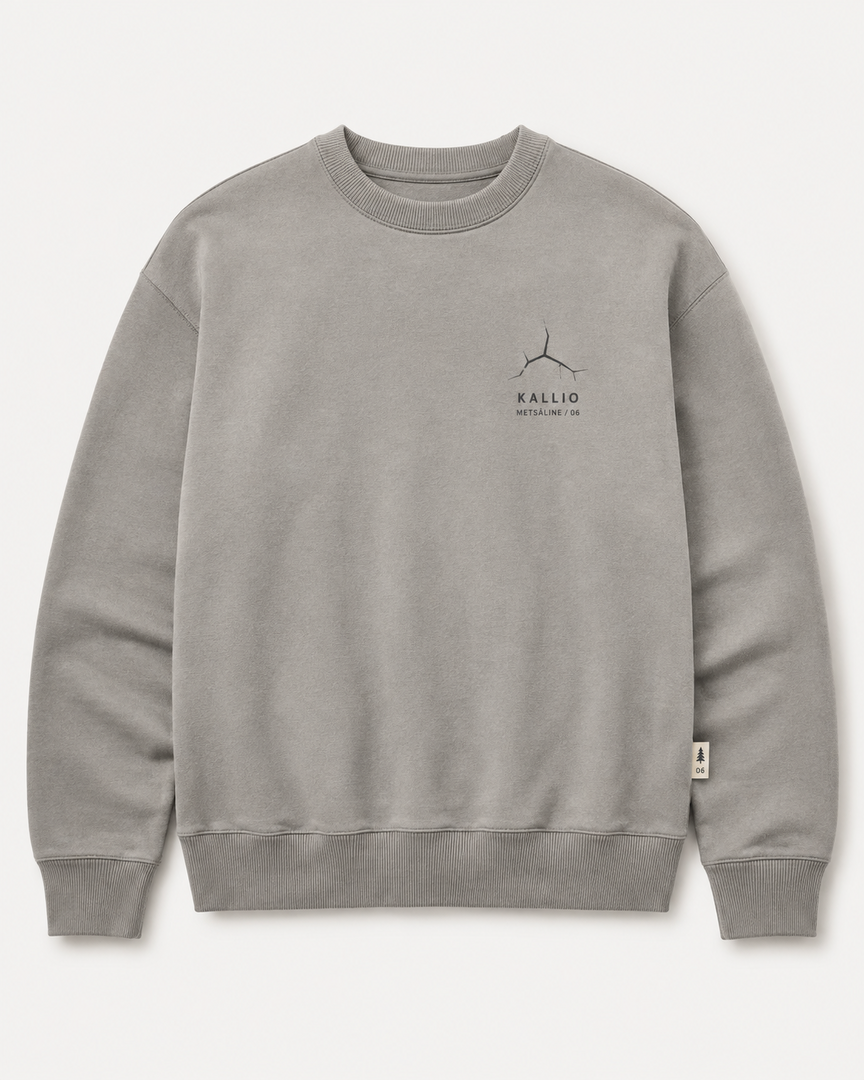 Metsäline Kallio Heavyweight -collegepaita